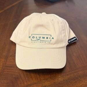 Columbia Logo Unstructured Dad Cap | Kahki